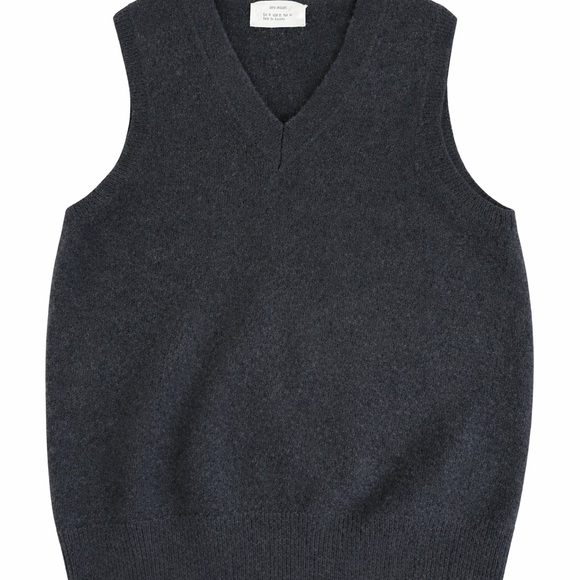 Zara Other - Zara Men's V-Neck Wool Blend Sweater Vest - Charcoal